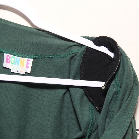 Vintage Bonnie Fringe Bodice Jumpsuit Size Medium Cotton Made in USA - Picture 9 of 12